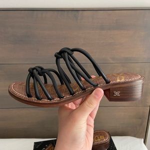 Brown and Black Sam Edelman summer sandals - size 7